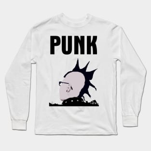 Punk Rock Graffiti Stencil Art Long Sleeve T-Shirt